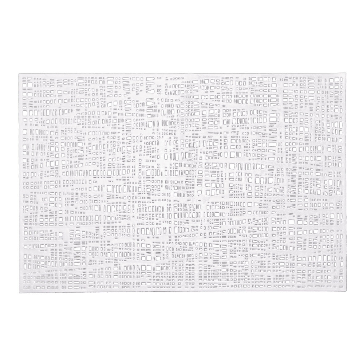 zeller-present-platzset-scribble-kunststoff-wei-cut-out-muster image 1