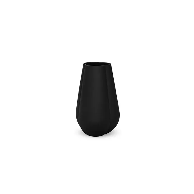 cooee-design-clover-11-cm-vase-keramik-schwarz-matt image 1