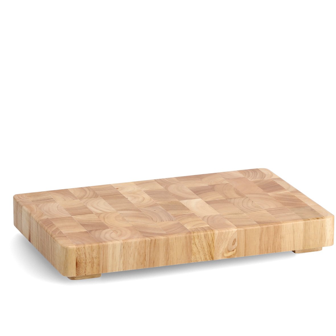 zeller-present-home-hackblock-gummibaum-holz-schneidebrett image 1