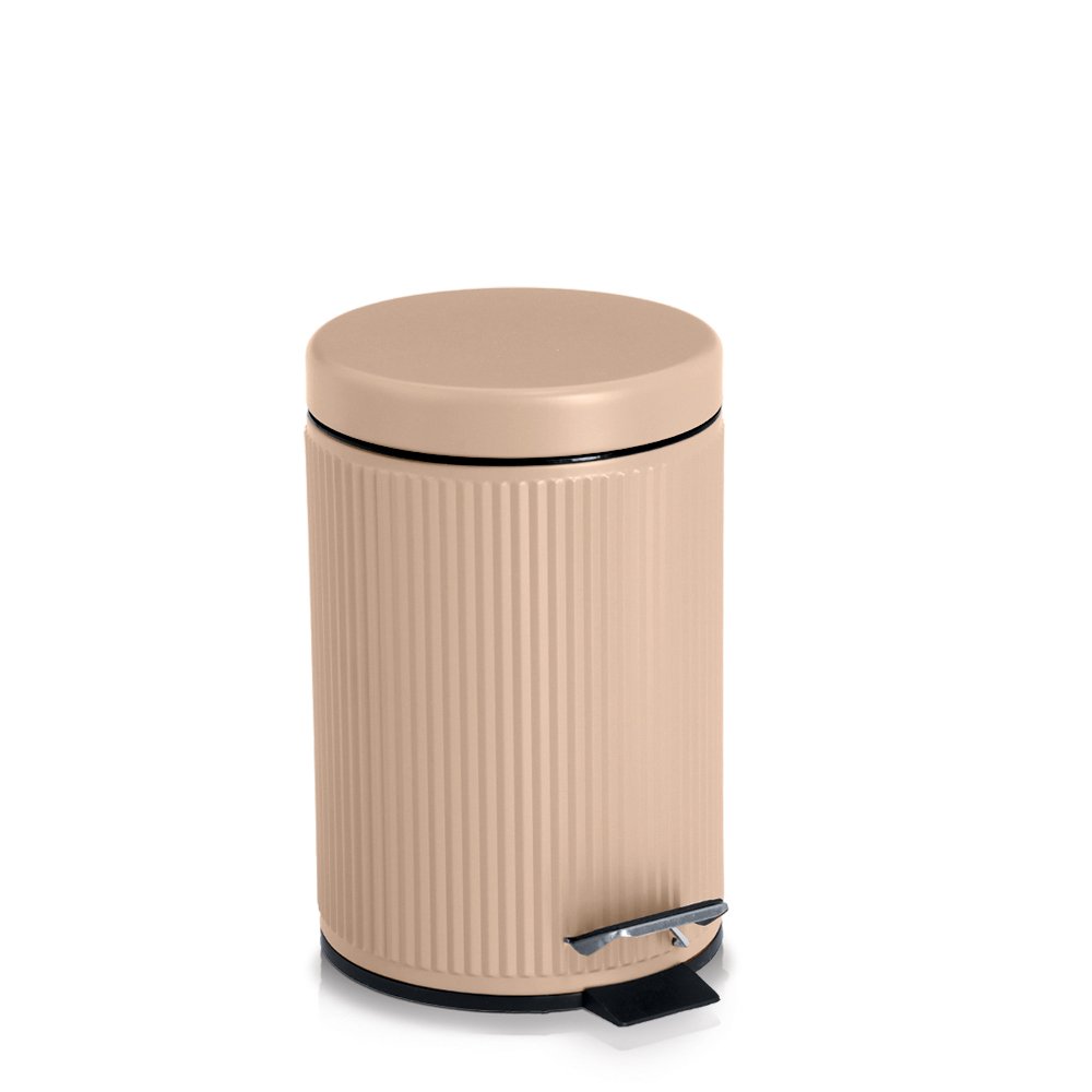 zeller-present-bad-kosmetikeimer-3-liter-mandel-pedal image 1