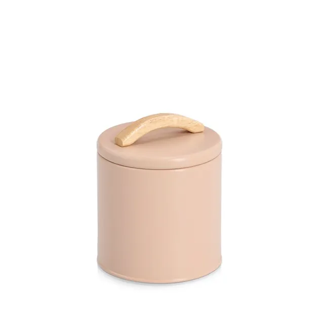 zeller-present-vorratsdose-850-ml-mandel-metall image 1