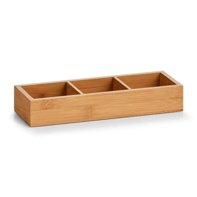 zeller-home-living-ordnungsbox-bambus-mdf-aufbewahrung image 1