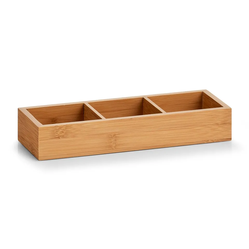 zeller-home-living-ordnungsbox-bambus-mdf-aufbewahrung image 1