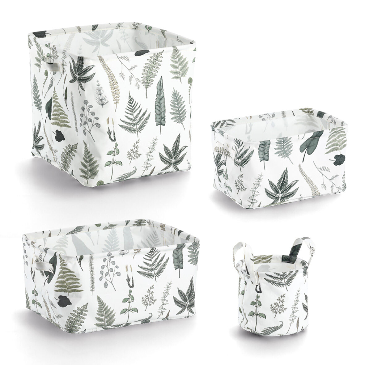 zeller-present-aufbewahrungskorb-polyester-bl-tter image 3