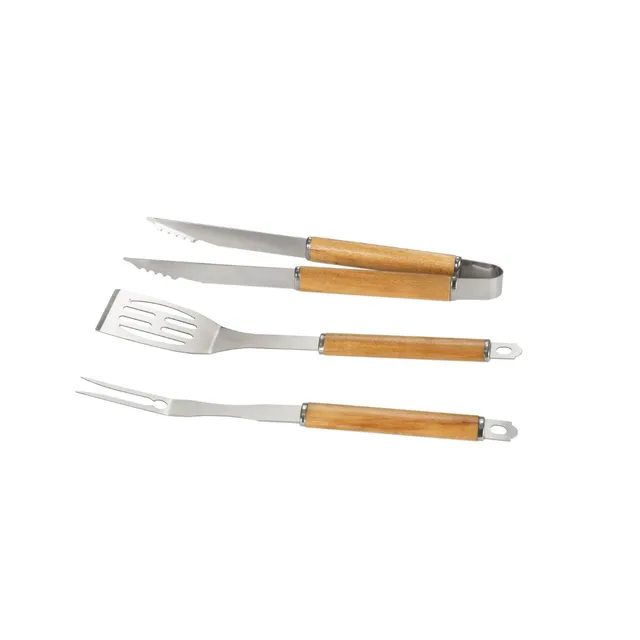 andrea-house-grillbesteck-holz-modern-bbq-set image 1