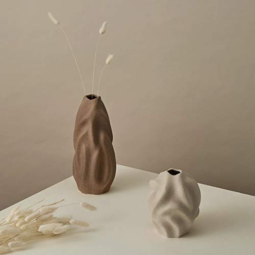 cooee-design-drift-vase-keramik-walnut-14-x-17-cm image 6