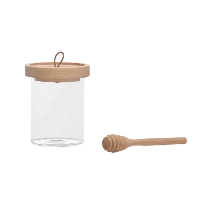 andrea-house-honigglas-glas-mit-l-ffel image 1