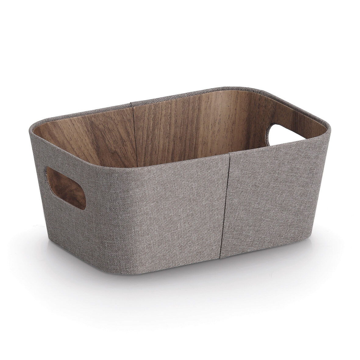 zeller-present-aufbewahrungsbox-pappe-braun-holzoptik image 1