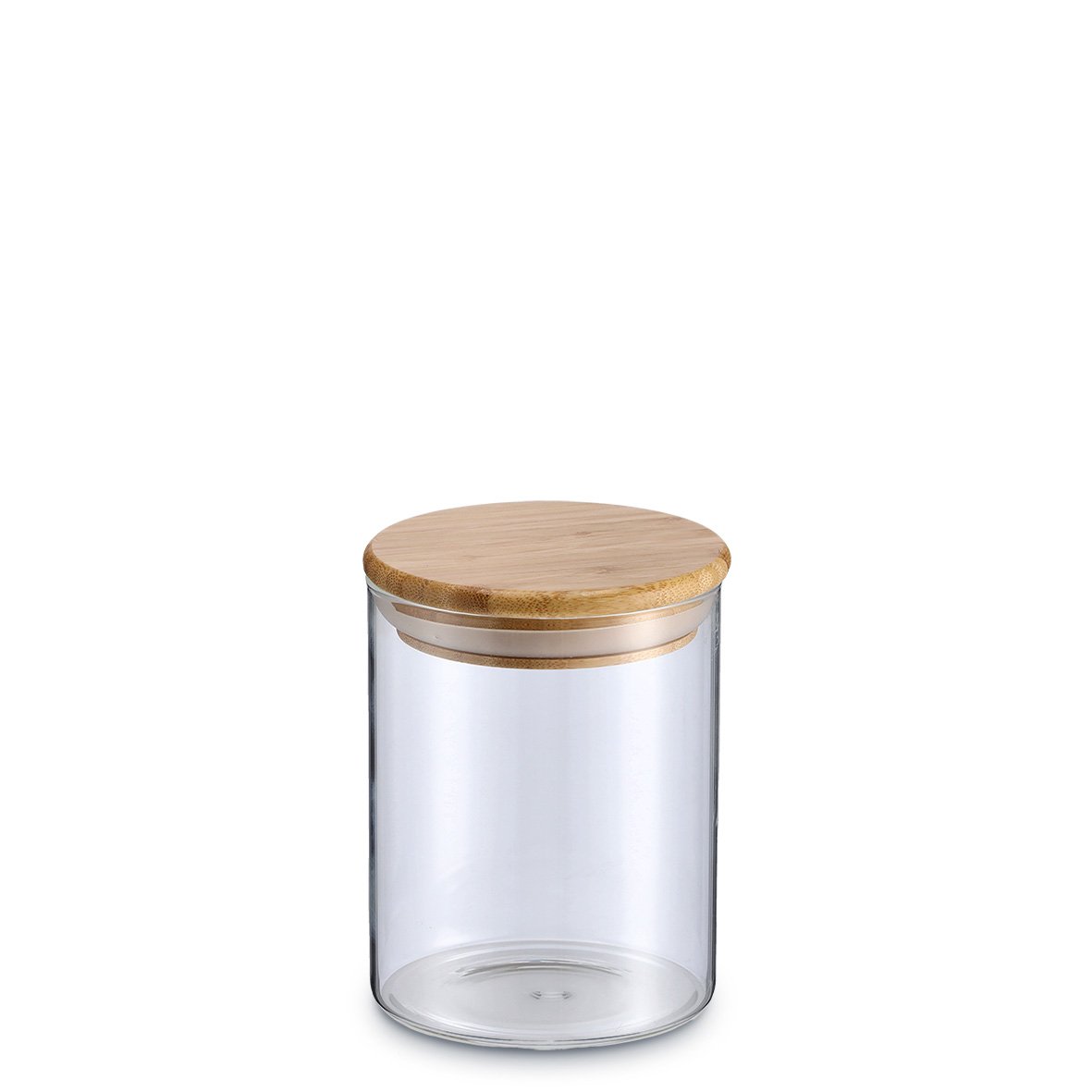 zeller-present-k-che-vorratsglas-bambusdeckel-750ml image 1