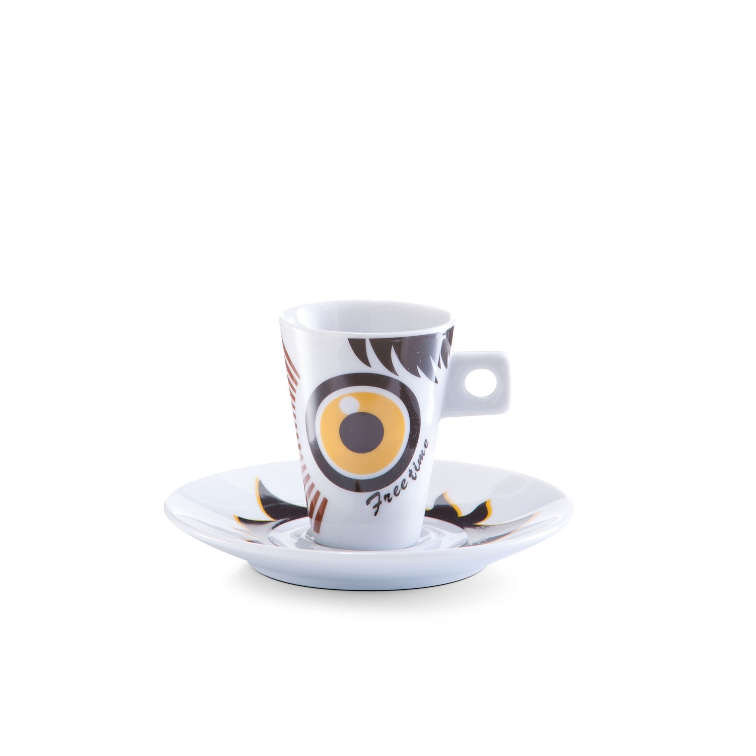 zeller-present-espresso-set-faces-12-tlg-porzellan-6-tassen-bunt image 4