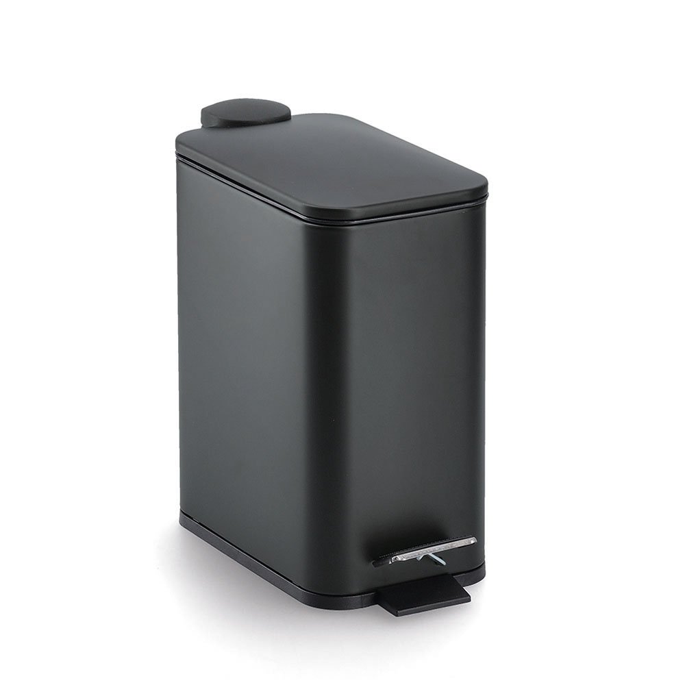 zeller-present-bad-treteimer-5l-soft-close-schwarz-m-lleimer image 1