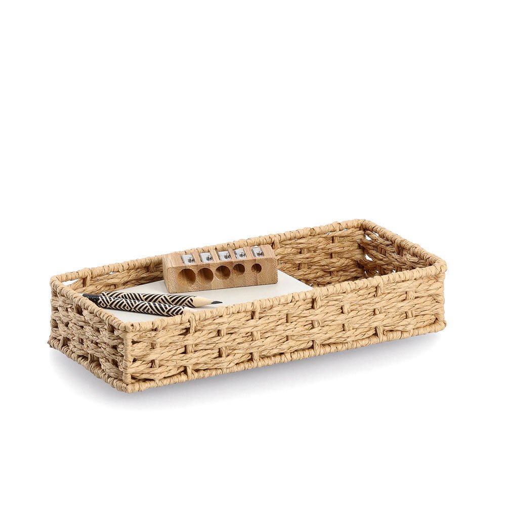 zeller-present-home-utensilien-organizer-papiergeflecht image 2