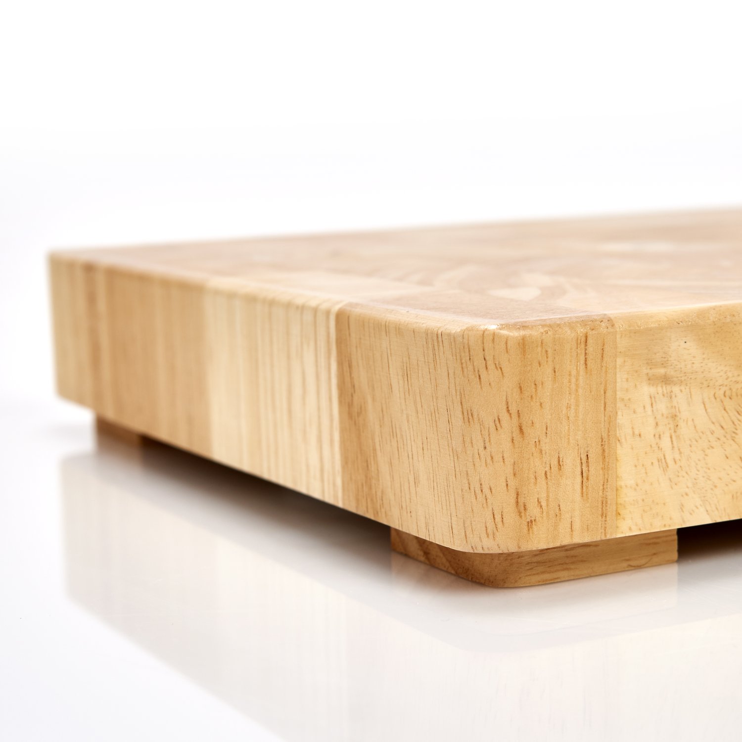 zeller-present-home-hackblock-gummibaum-holz-schneidebrett image 5