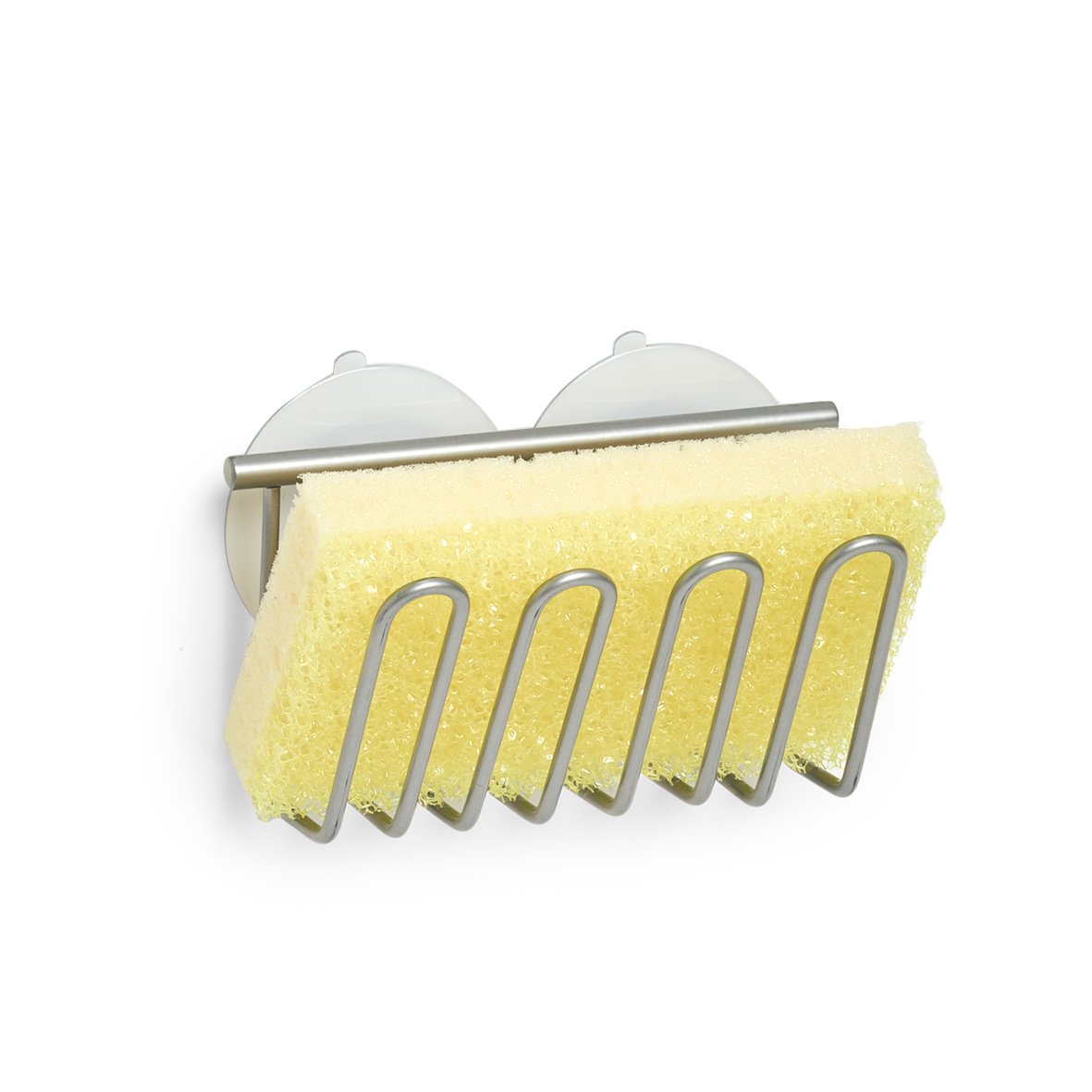 zeller-k-che-schwammhalter-metall-mit-saugn-pfen-und-haken image 2