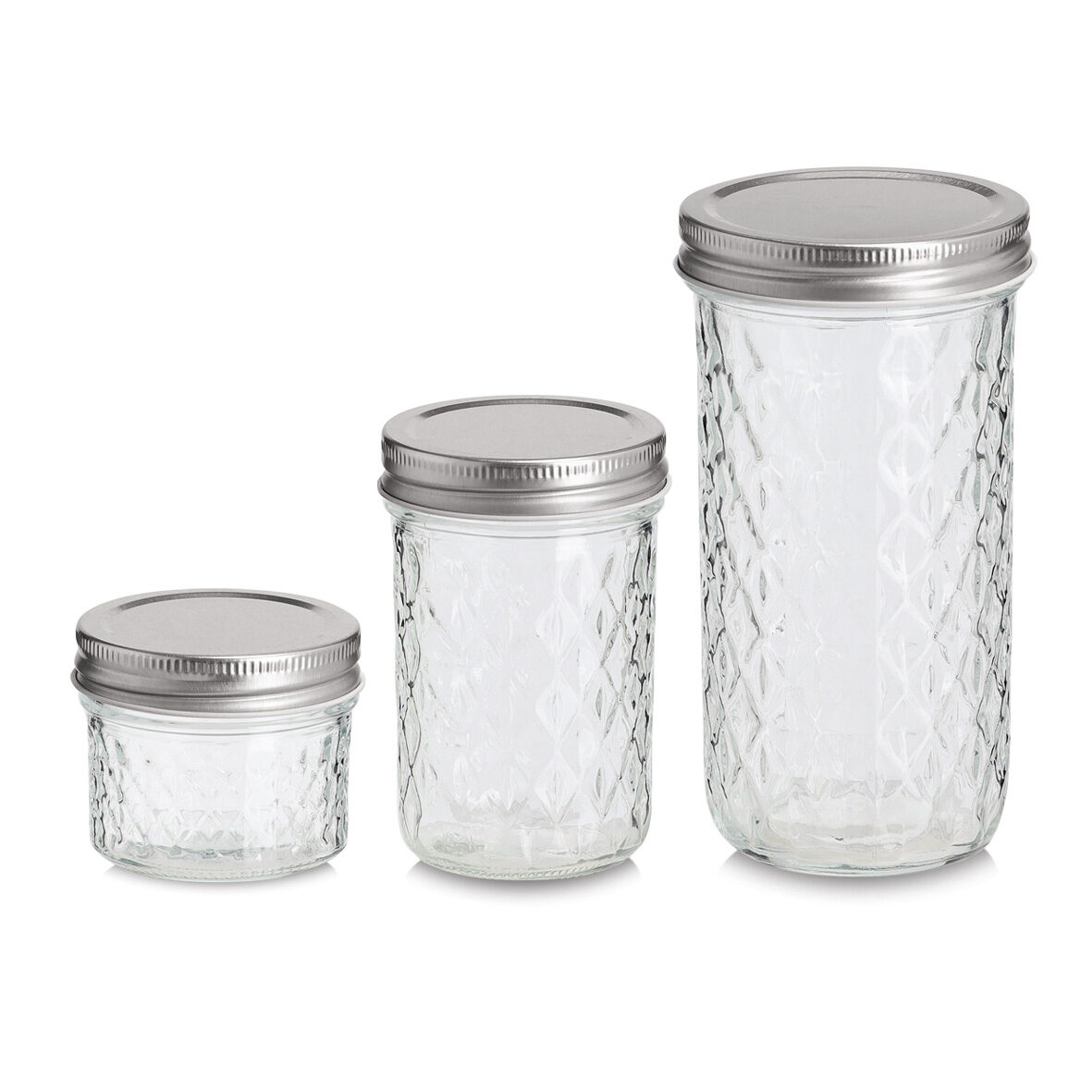 zeller-k-che-vorratsglas-250-ml-metalldeckel-muster image 2