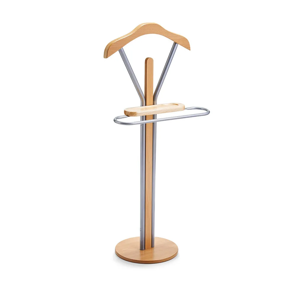 zeller-present-home-living-herrendiener-holz-metall-kleiderst-nder image 1