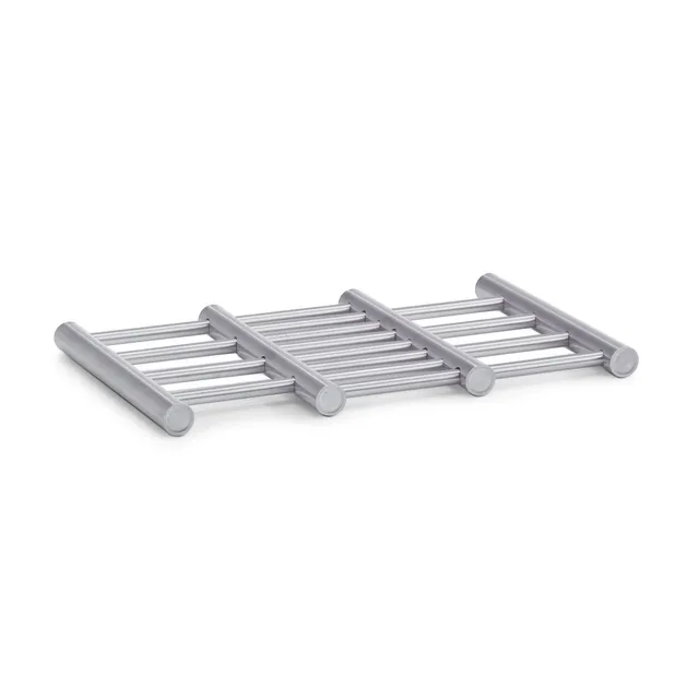 zeller-present-k-che-topfuntersetzer-ausziehbar-edelstahl-hitzeschutz image 1