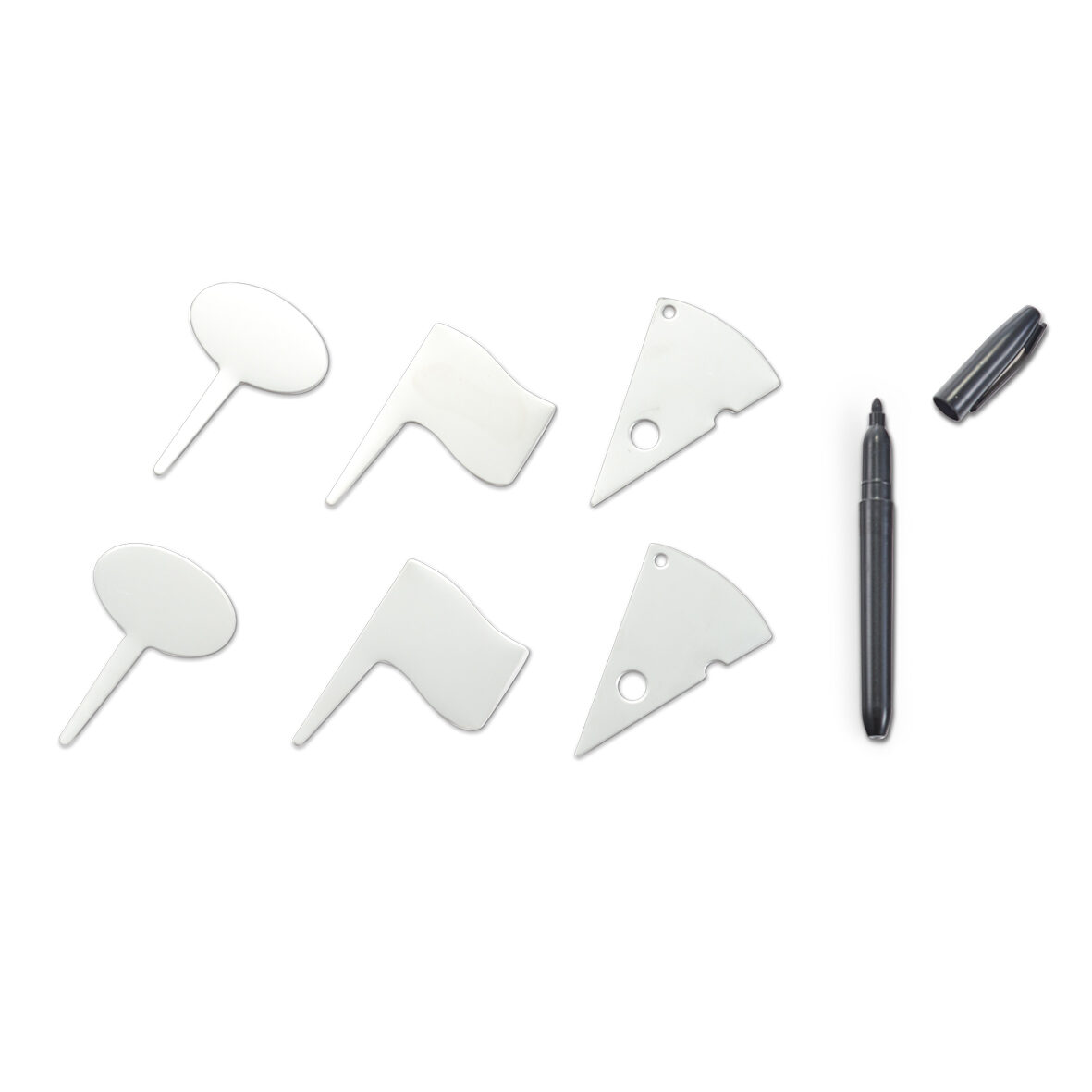 zeller-k-che-k-se-marker-set-7-tlg-edelstahl-mit-stift image 1