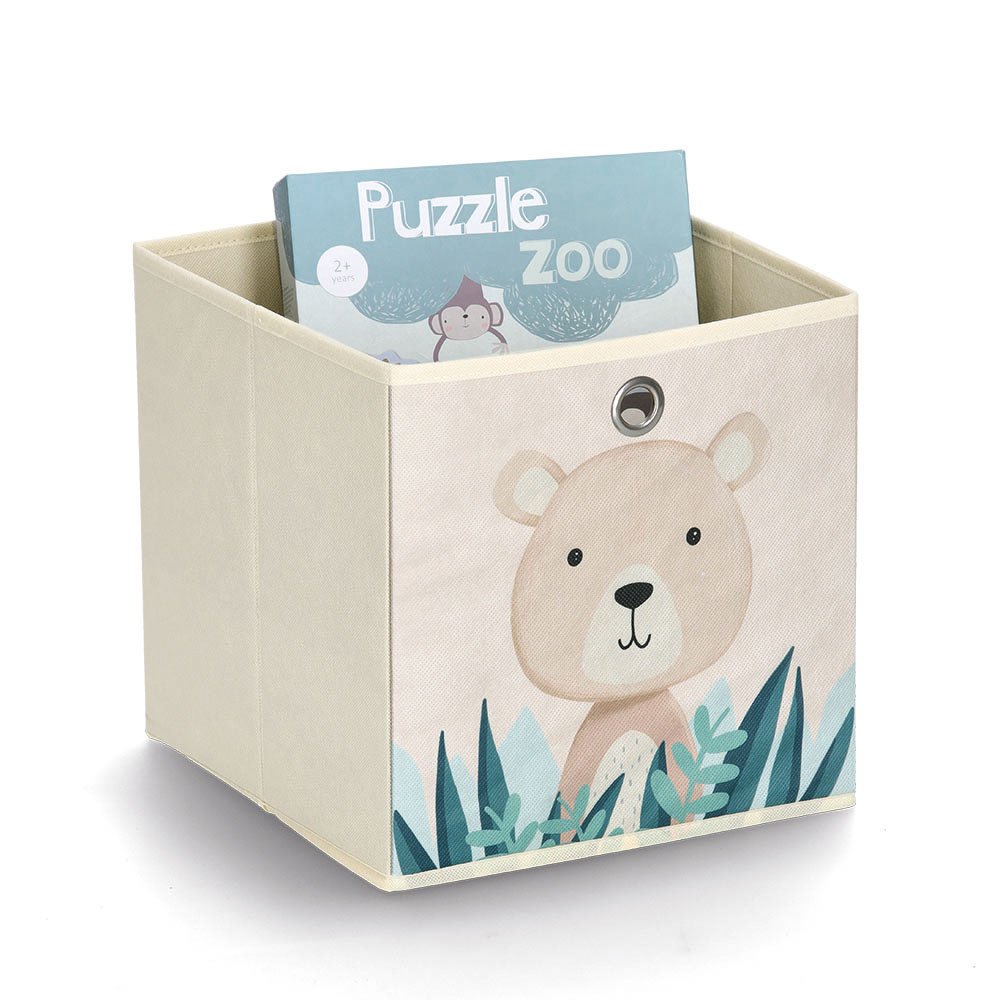 zeller-present-kids-aufbewahrungsbox-b-r-vlies-beige image 2