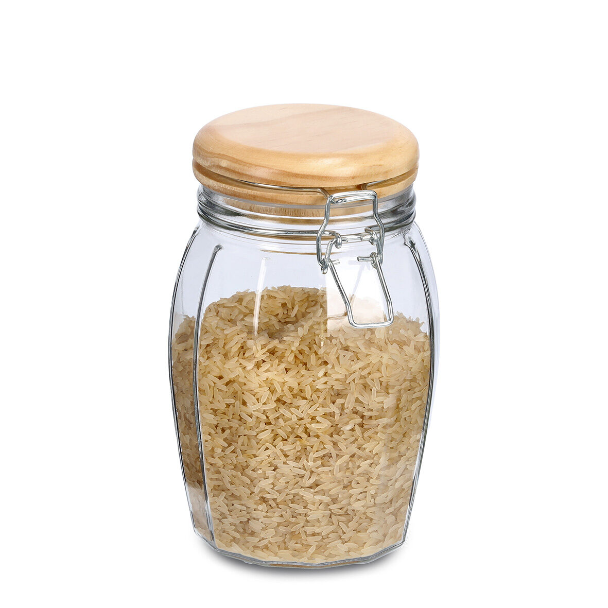 zeller-present-k-che-vorratsglas-mit-b-gelverschluss-1200-ml-kiefer image 2