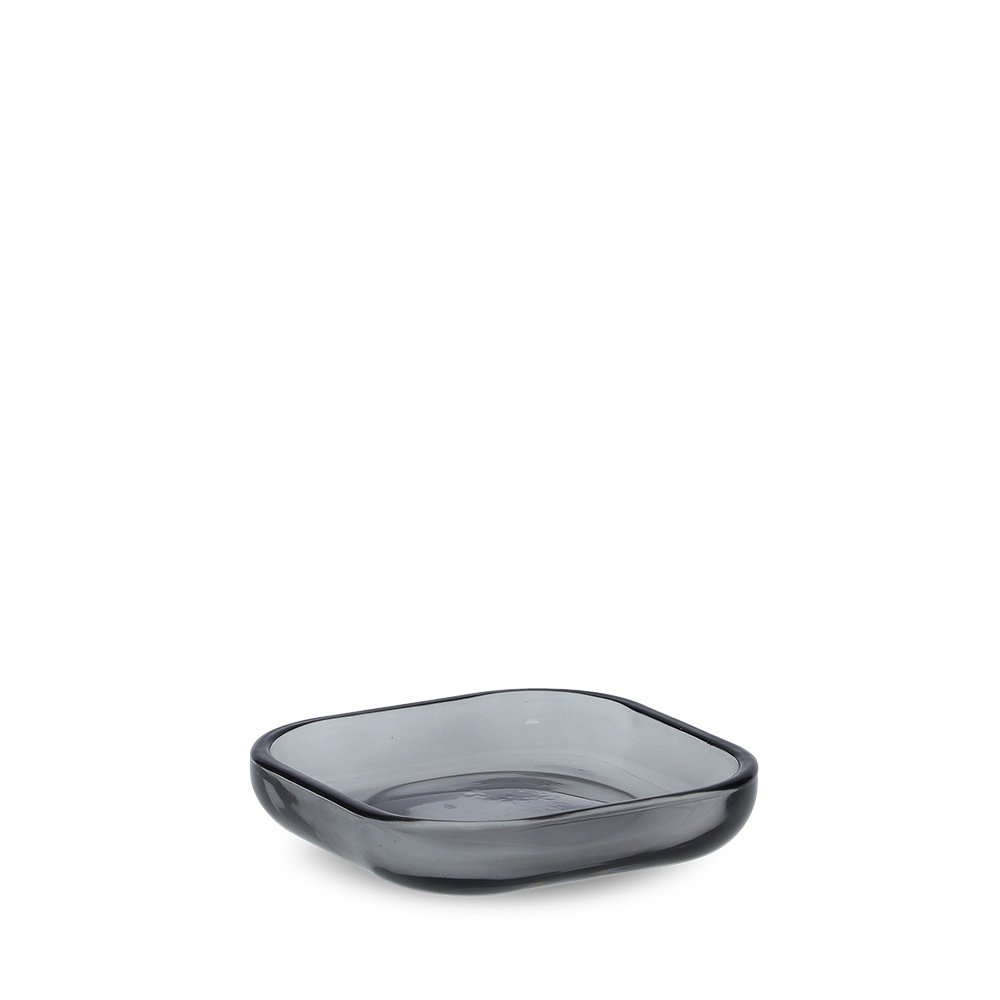 zeller-present-modern-black-seifenschale-glas-schwarz image 1