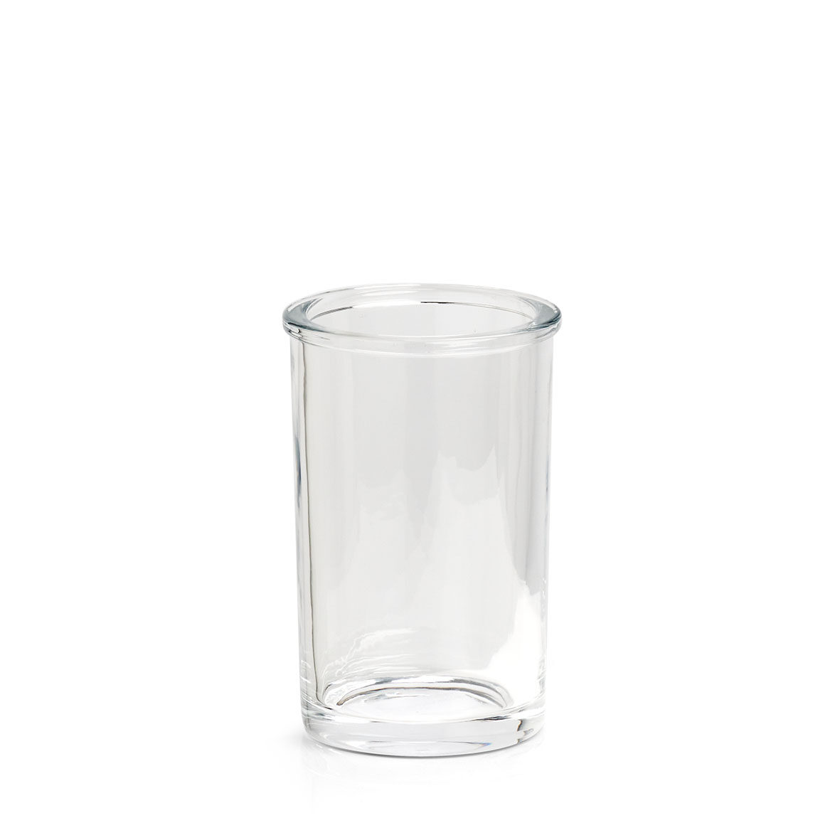 zeller-present-bad-zahnputzbecher-clear-glas-transparent image 1