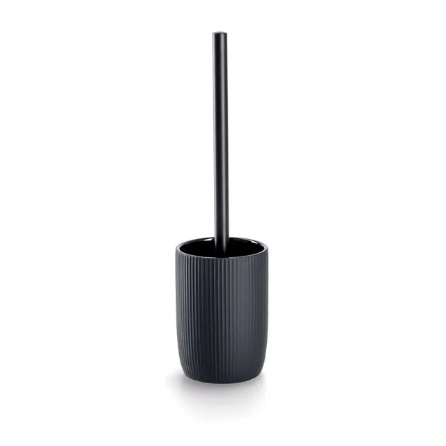zeller-present-bad-wc-b-rste-keramik-schwarz-matt-rillenoptik image 1