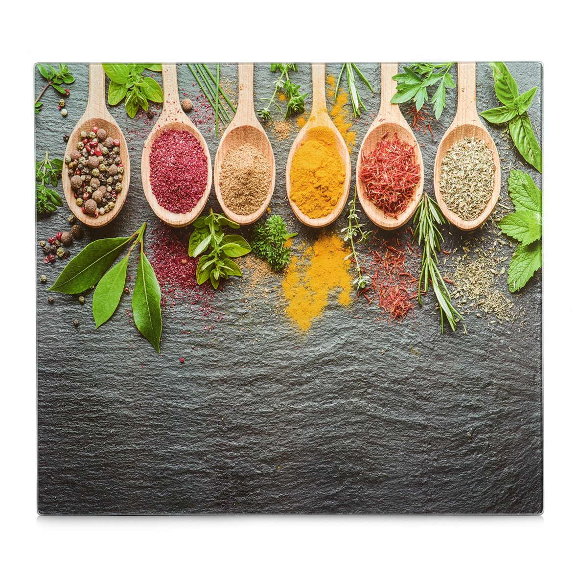 zeller-present-k-che-herdblende-spices-glas-abdeckung-anthrazit image 2