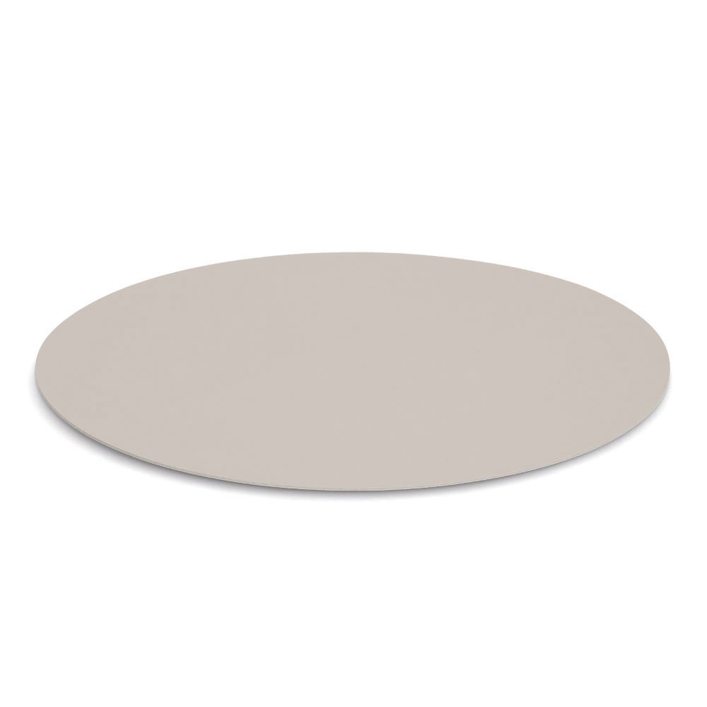 zeller-table-platzset-rund-beige-kunstleder-38-cm image 3