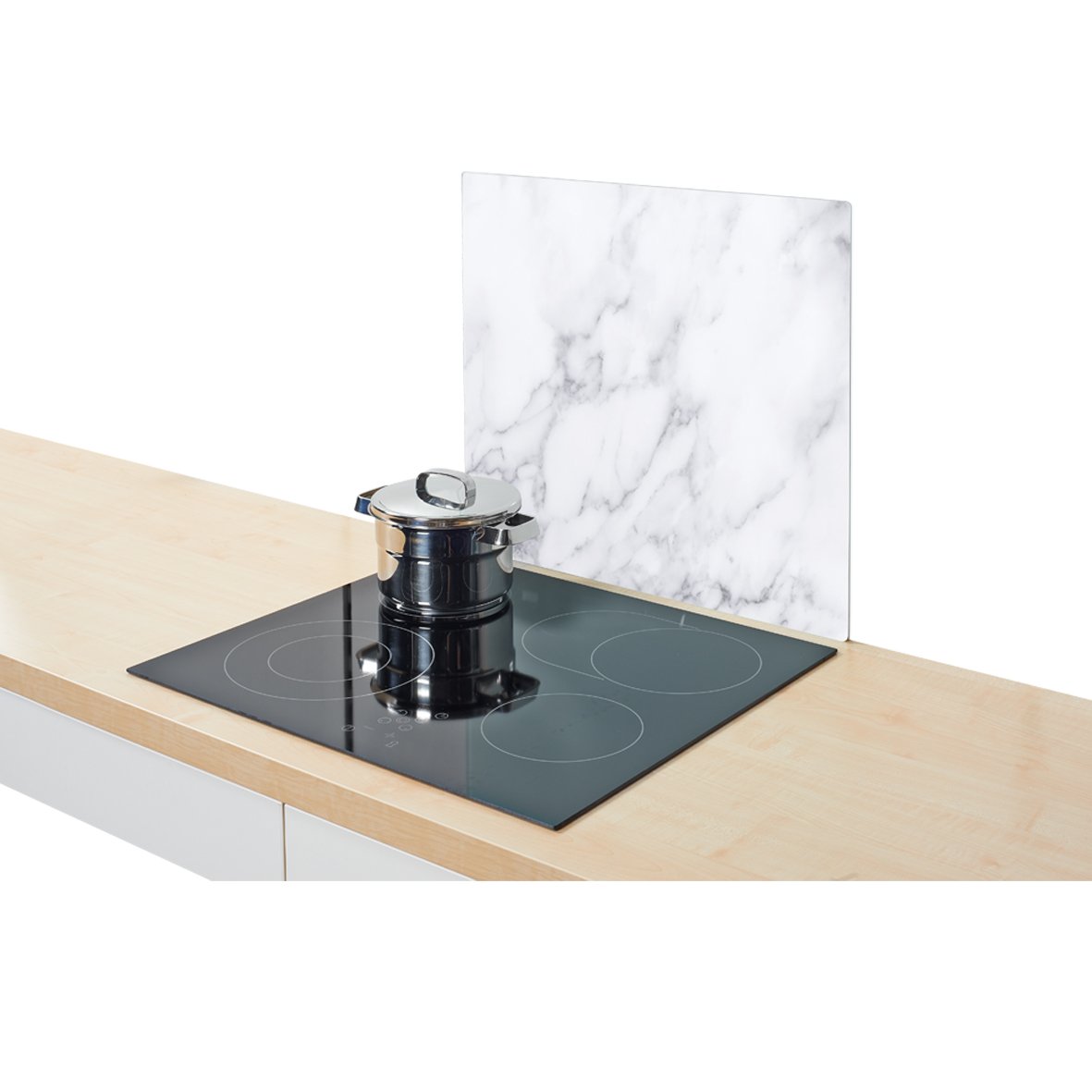 zeller-present-k-che-herdblende-marmor-glas-abdeckung-wei image 1