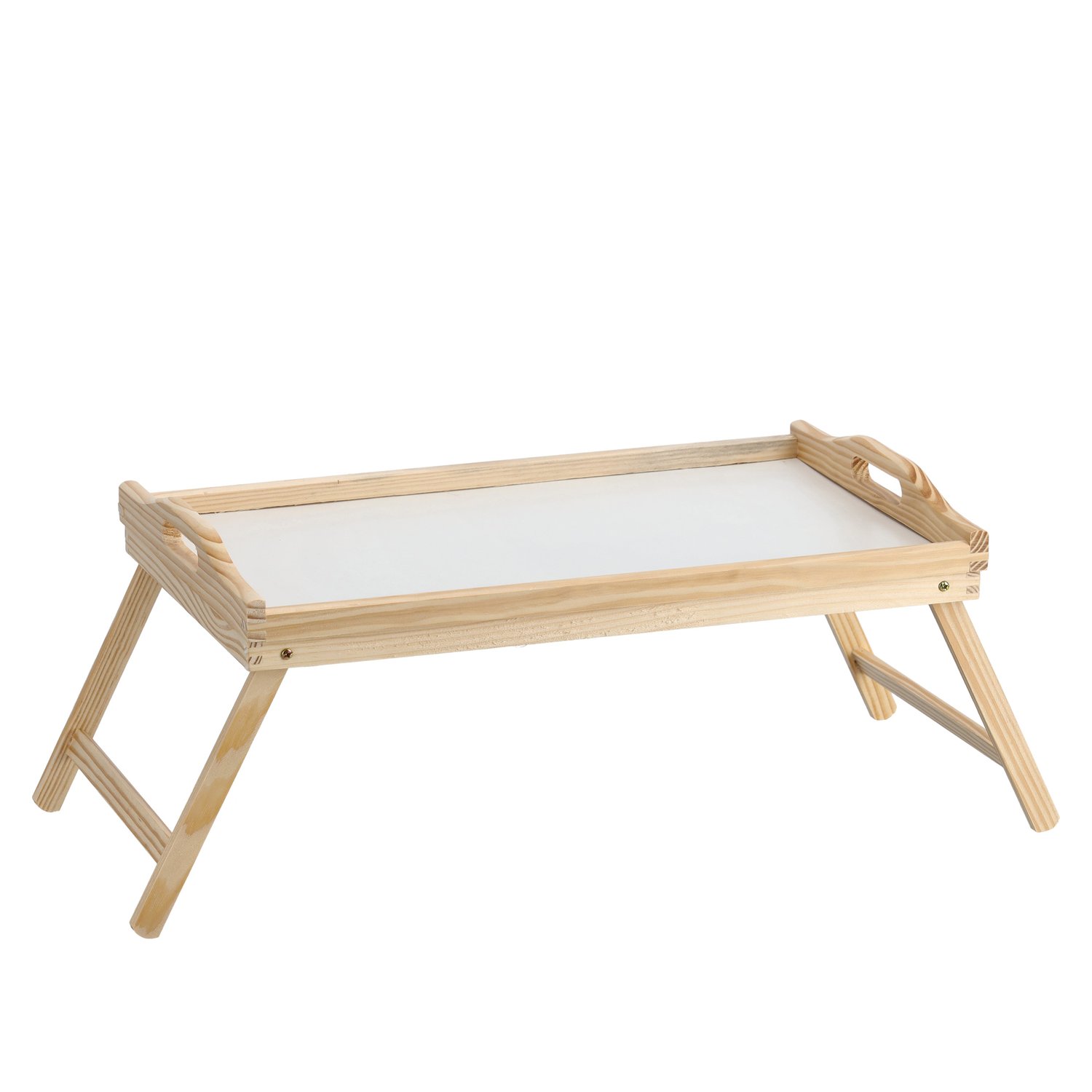 zeller-present-table-betttablett-kiefer-klappbar-mit-griffen image 1