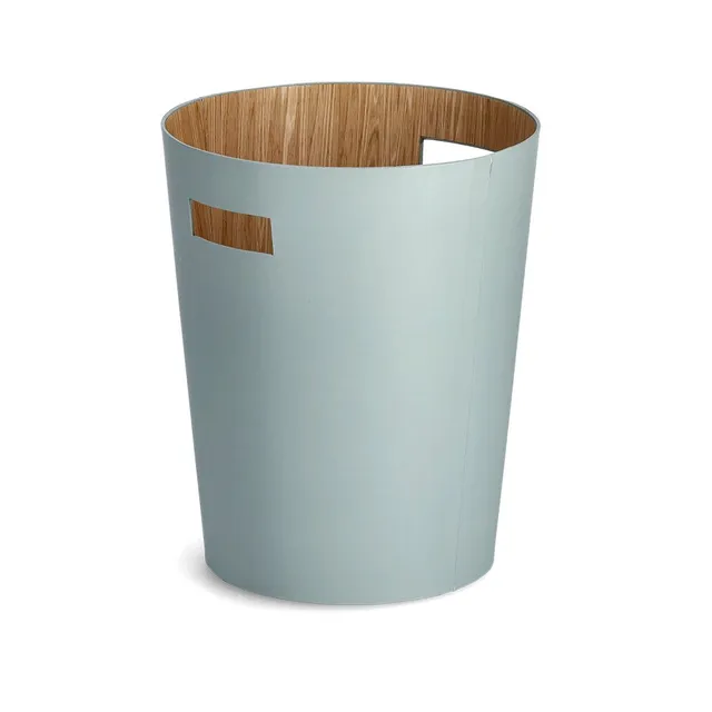 zeller-present-office-papierkorb-pappe-mint-zweifarbig image 1