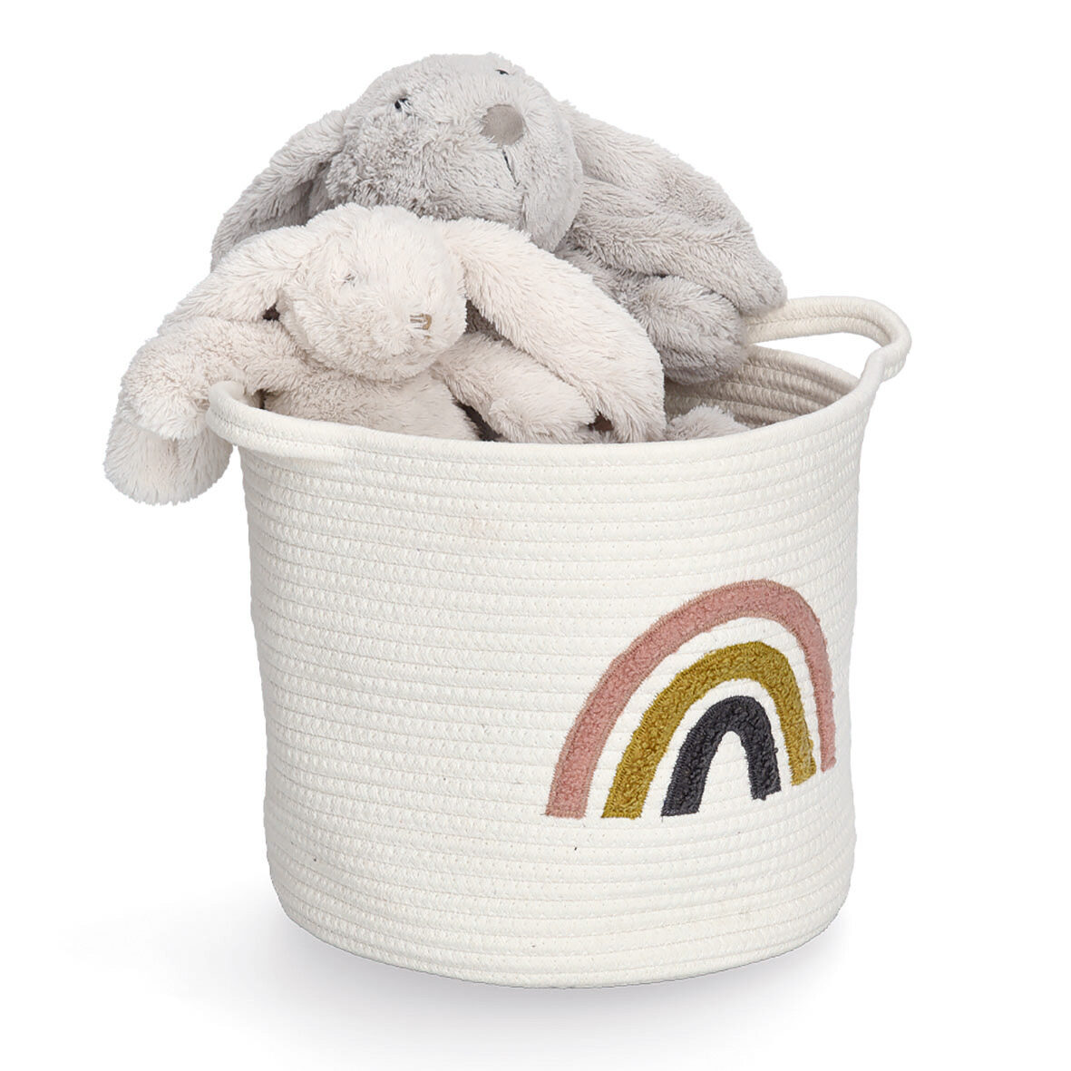 zeller-present-kids-aufbewahrungskorb-rainbow-stoff image 2
