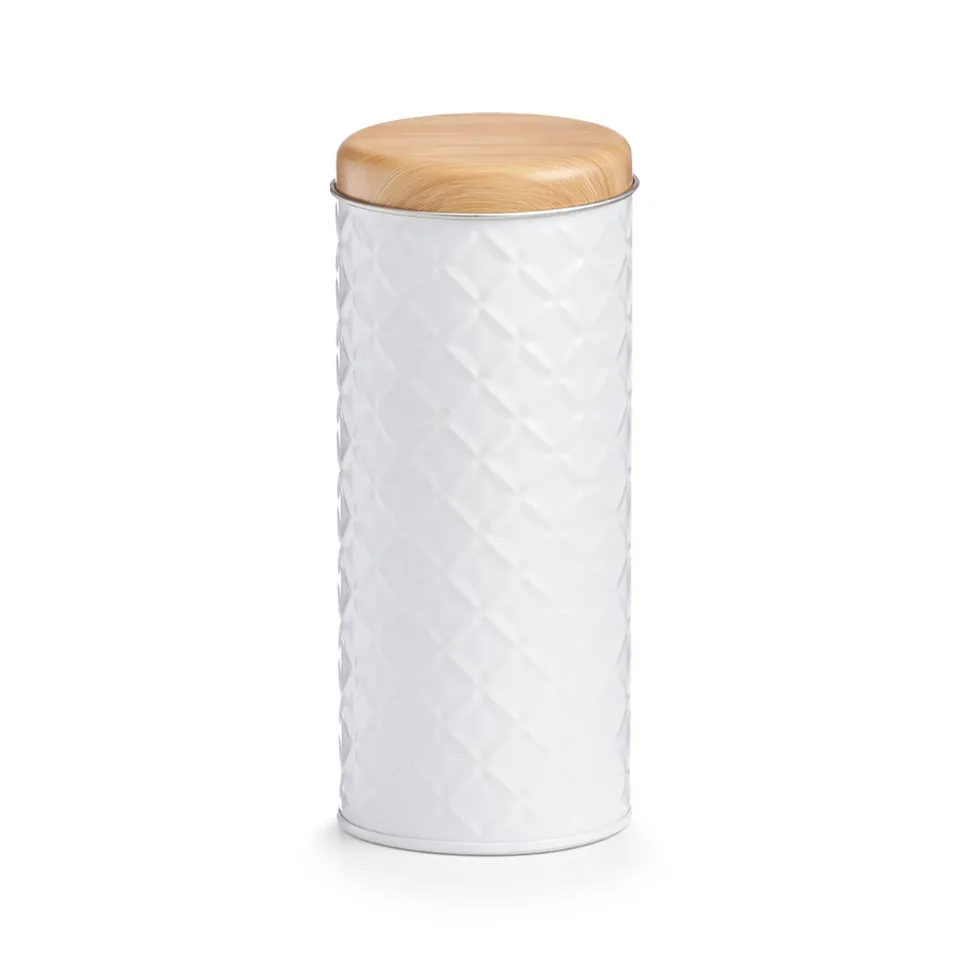 zeller-present-k-che-vorratsdose-scandi-680-ml-metall-wei image 1
