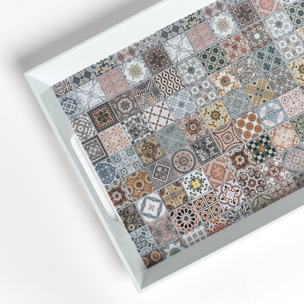 zeller-present-mosaik-melamintablett-serviertablett-orientalisch image 4