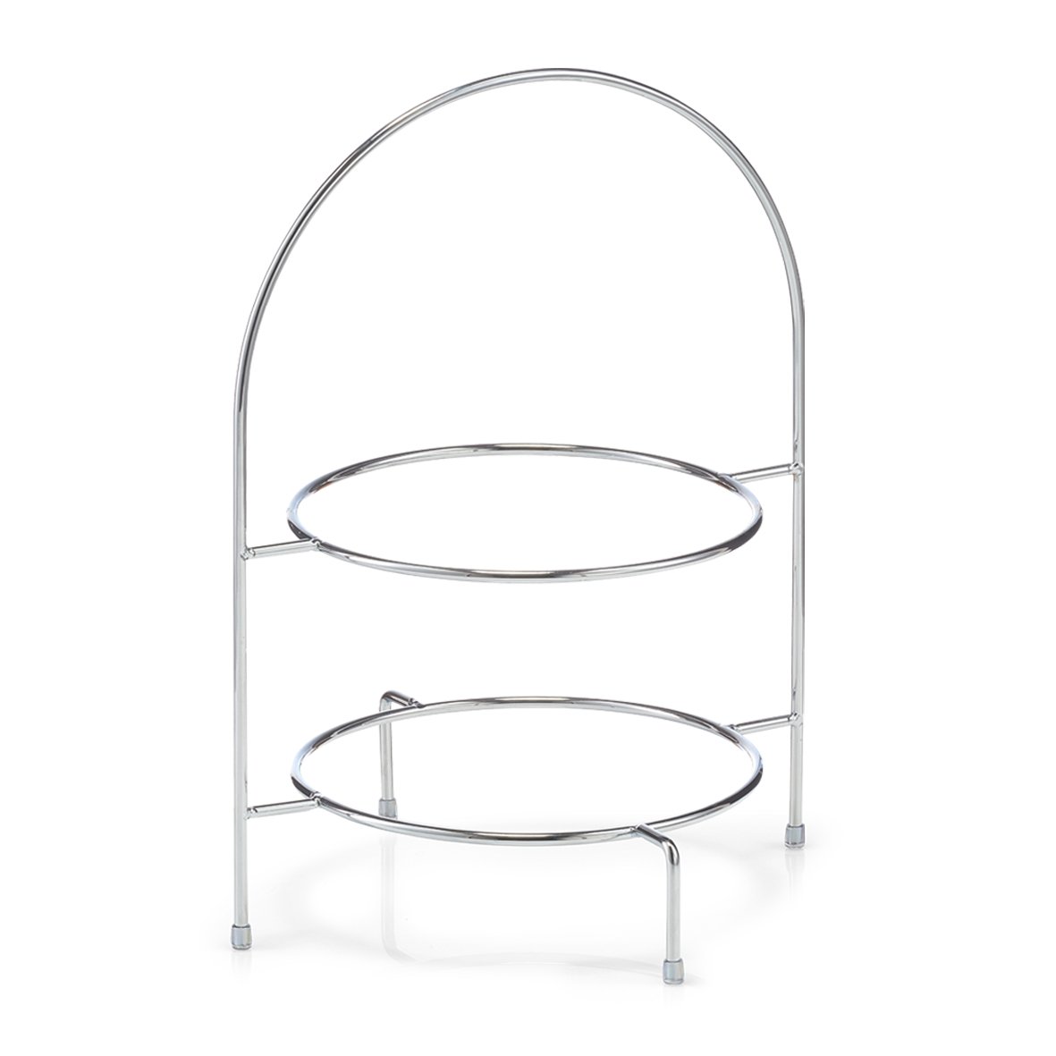 zeller-present-etagere-f-teller-gro-metall-verchromt image 1