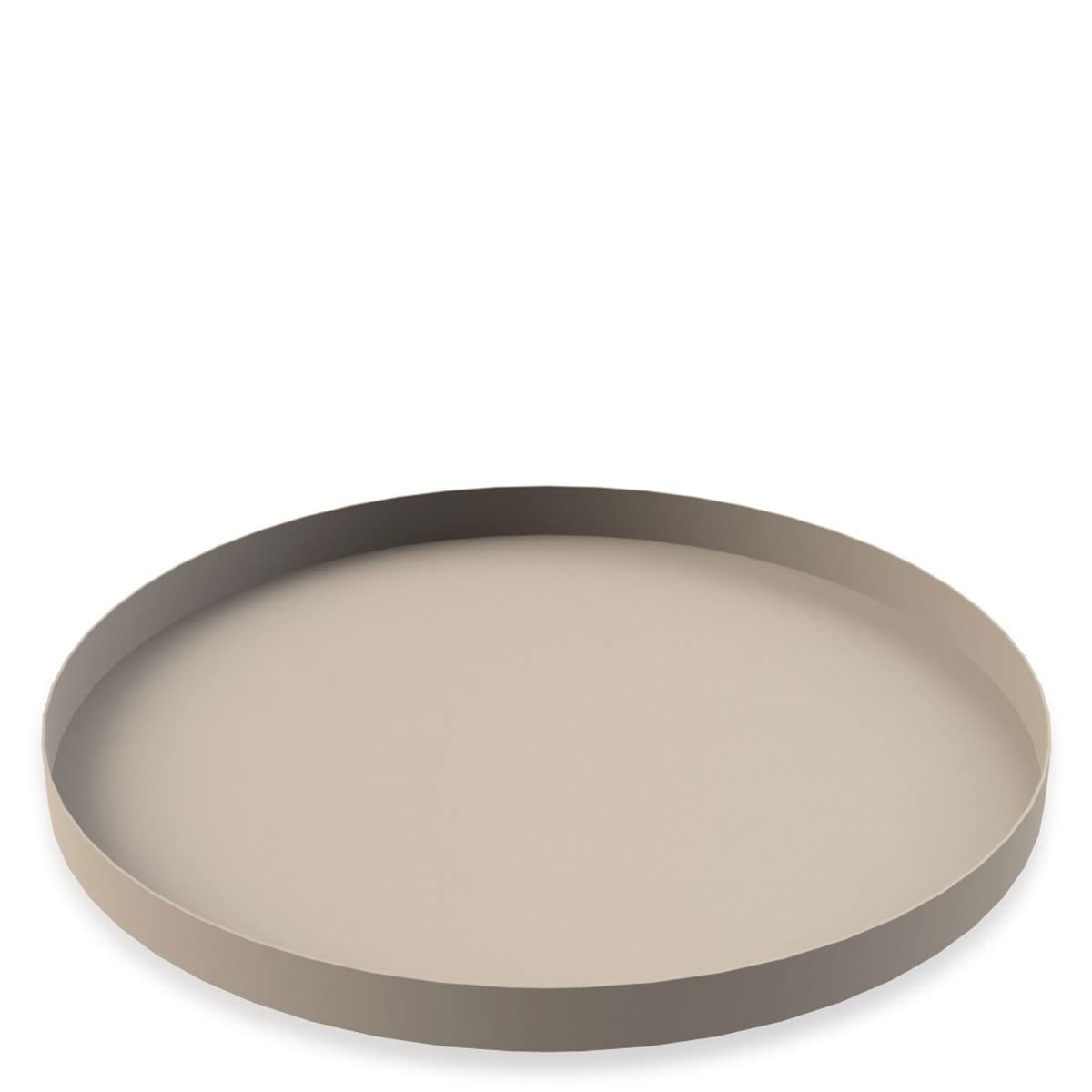 cooee-design-circle-tablett-edelstahl-sand-40-cm-rund image 1