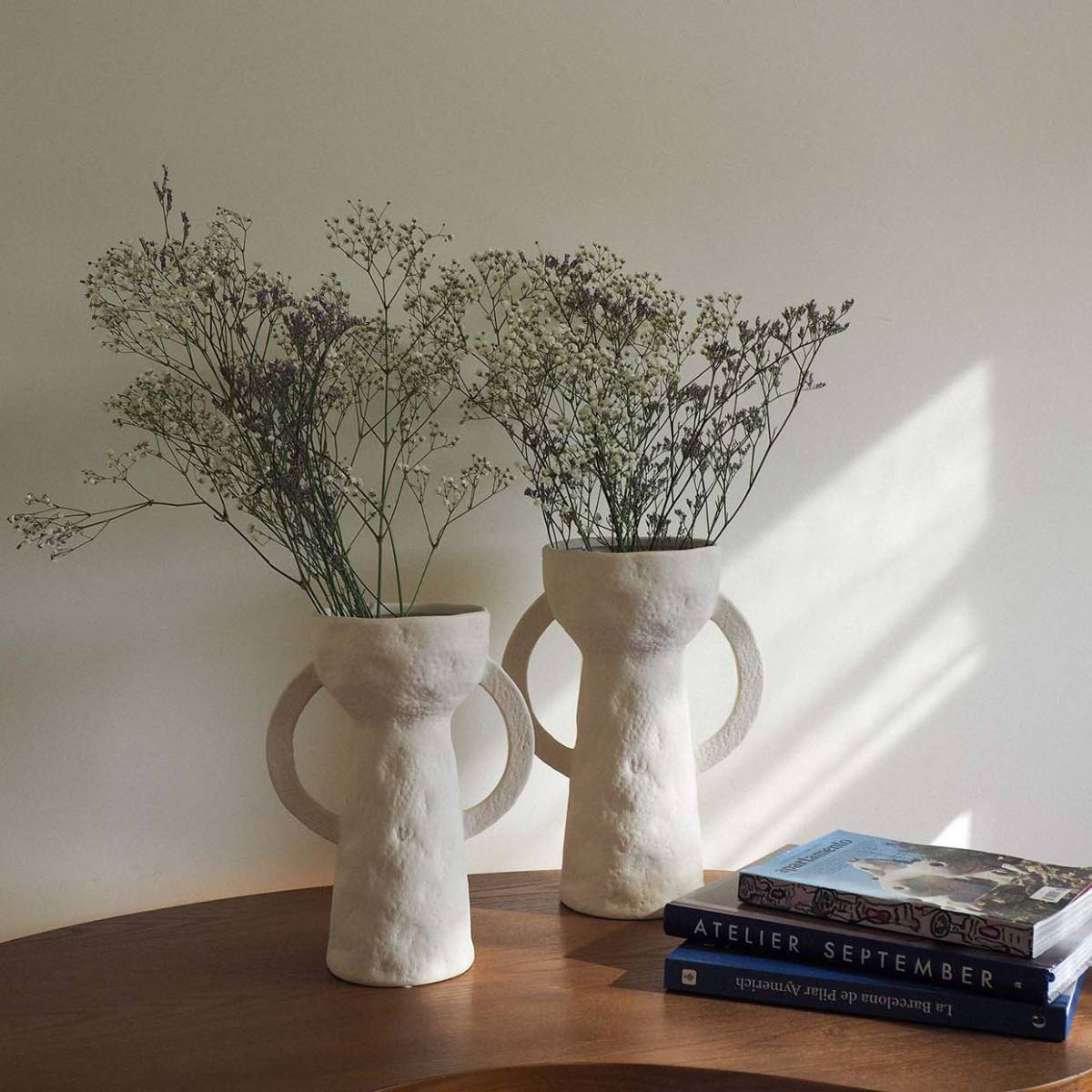 andrea-house-dulia-vase-steinzeug-wei-28-cm image 4