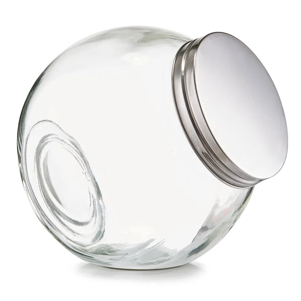 zeller-present-k-che-candy-vorratsglas-1200-ml-mit-edelstahldeckel image 1