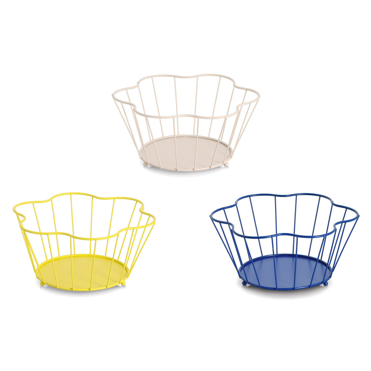 zeller-present-k-che-obstkorb-metall-blau image 2