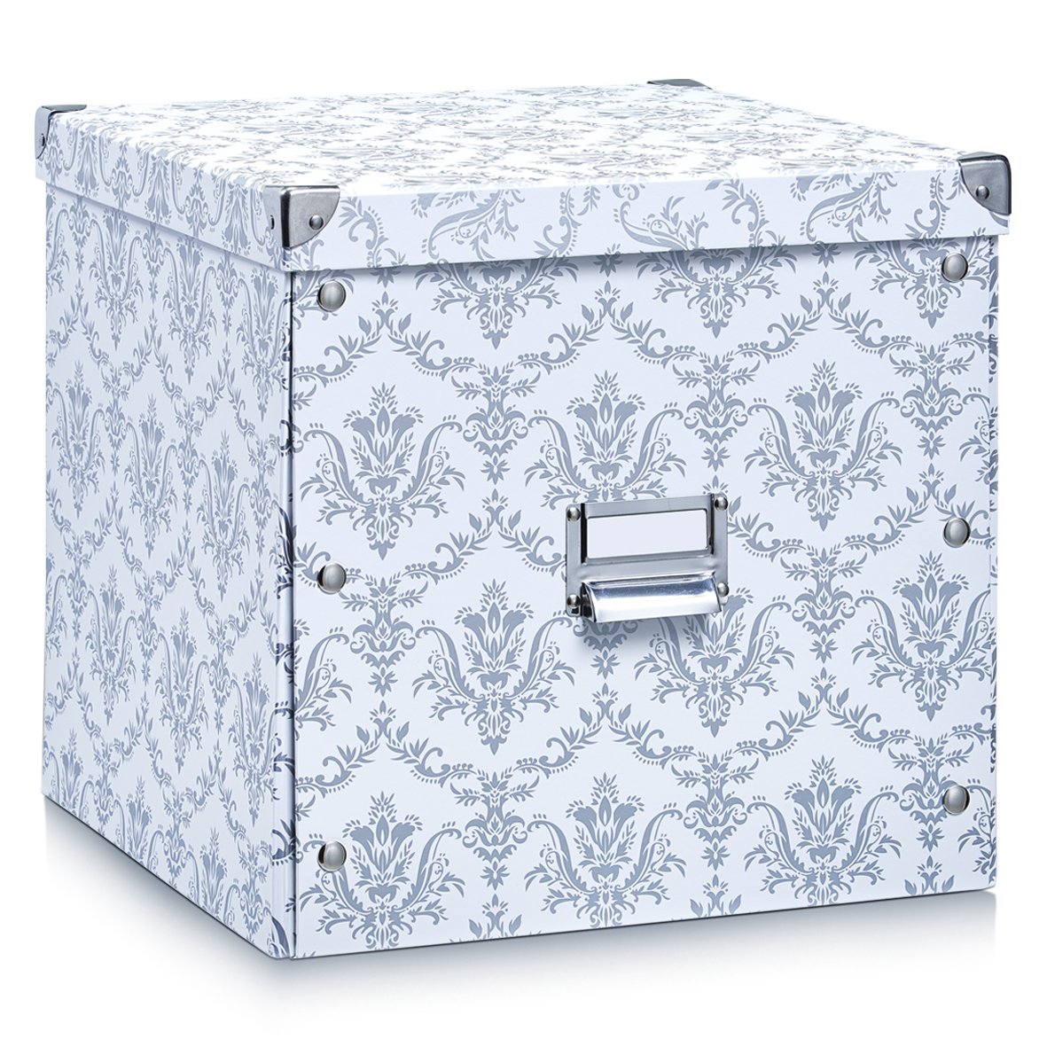 zeller-present-vintage-aufbewahrungsbox-pappe-wei image 1
