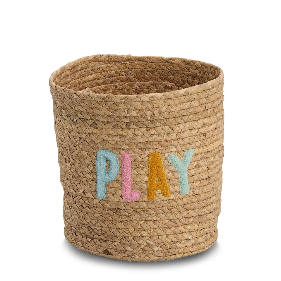 zeller-present-play-aufbewahrungskorb-wasserhyazinthe-geflochten image 1