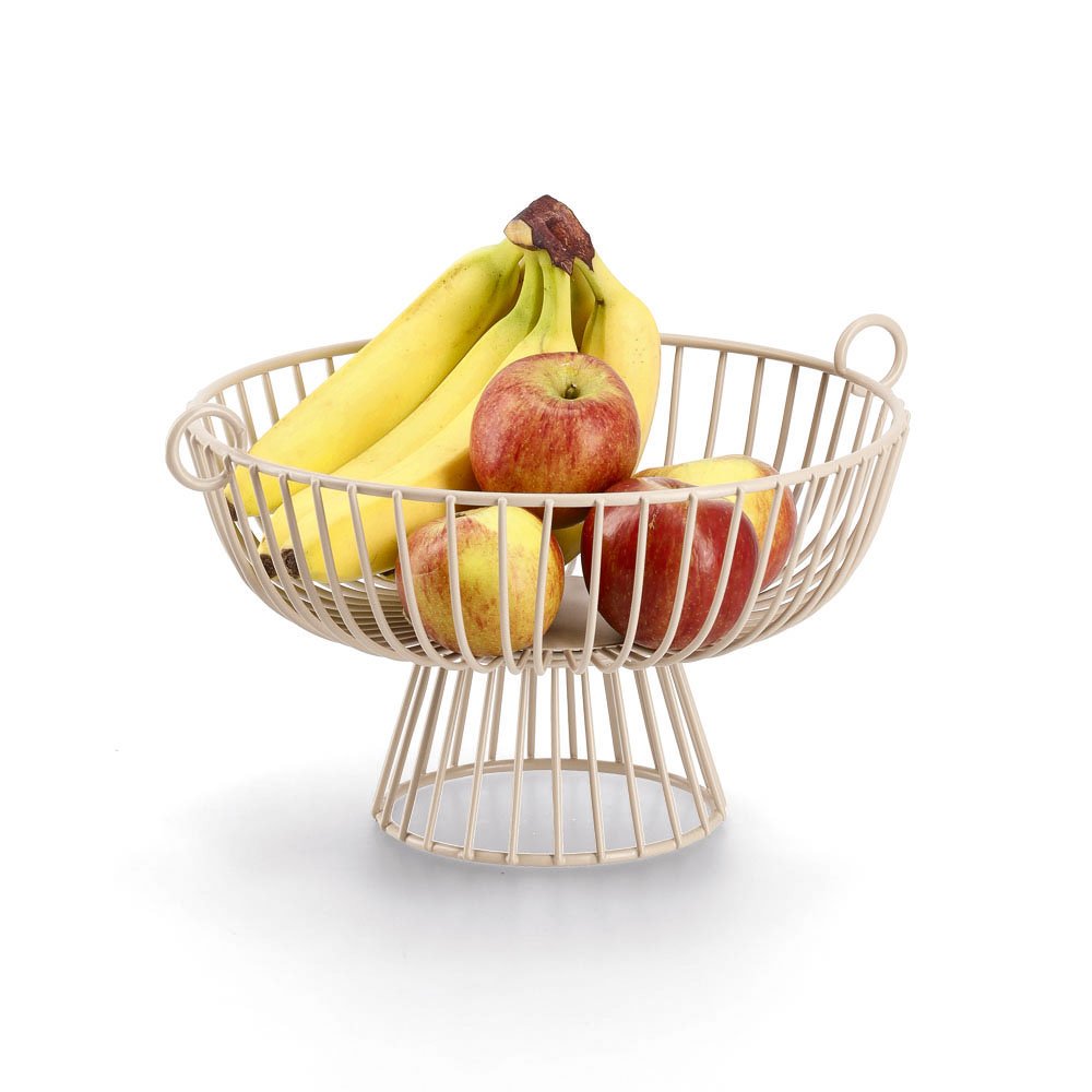 zeller-present-k-che-obstkorb-metall-beige-35-cm image 3