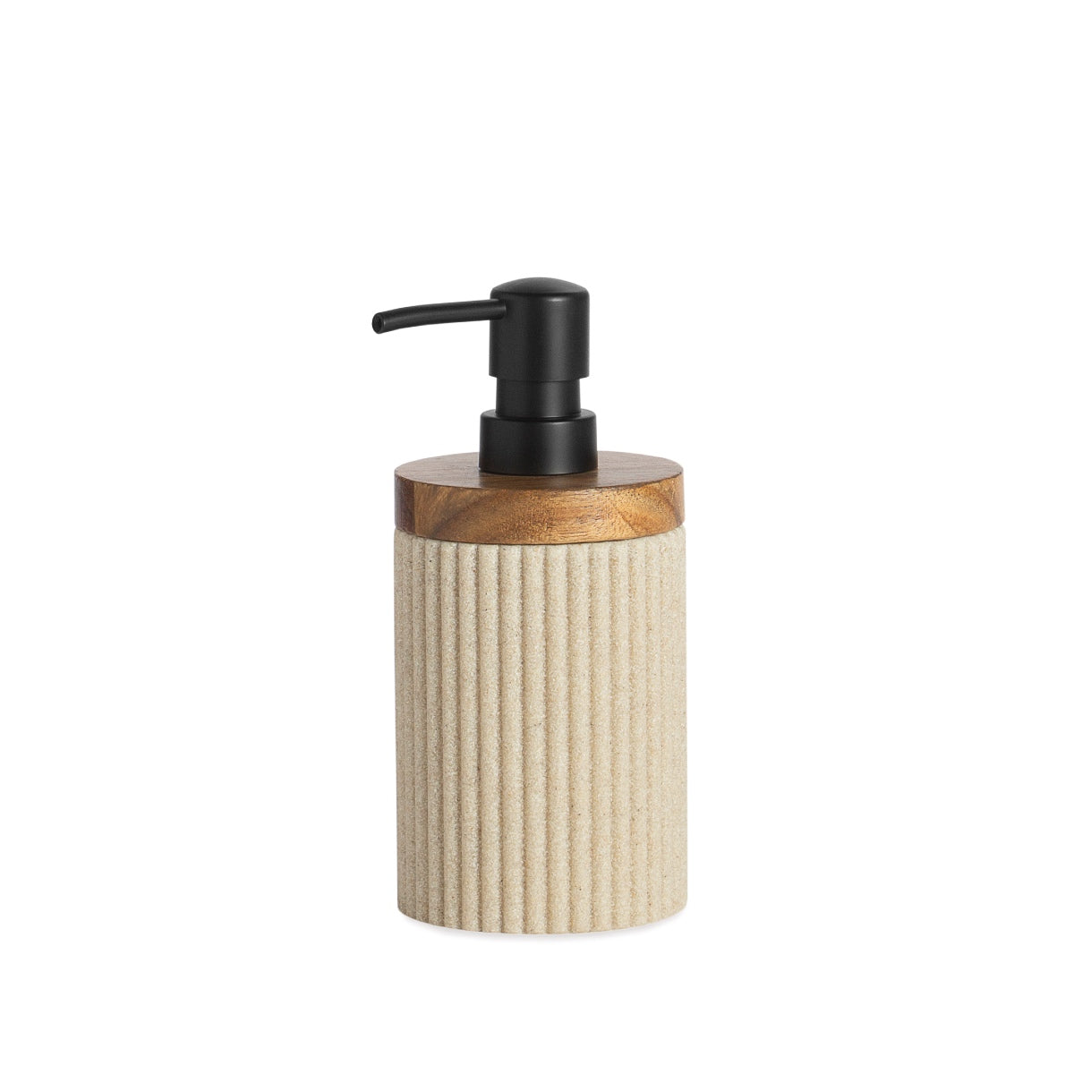 andrea-house-ba-o-seifenspender-holz-resin-beige-2 image 2