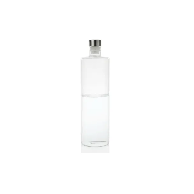 andrea-house-wasserflasche-glas-transparent-1-liter image 1