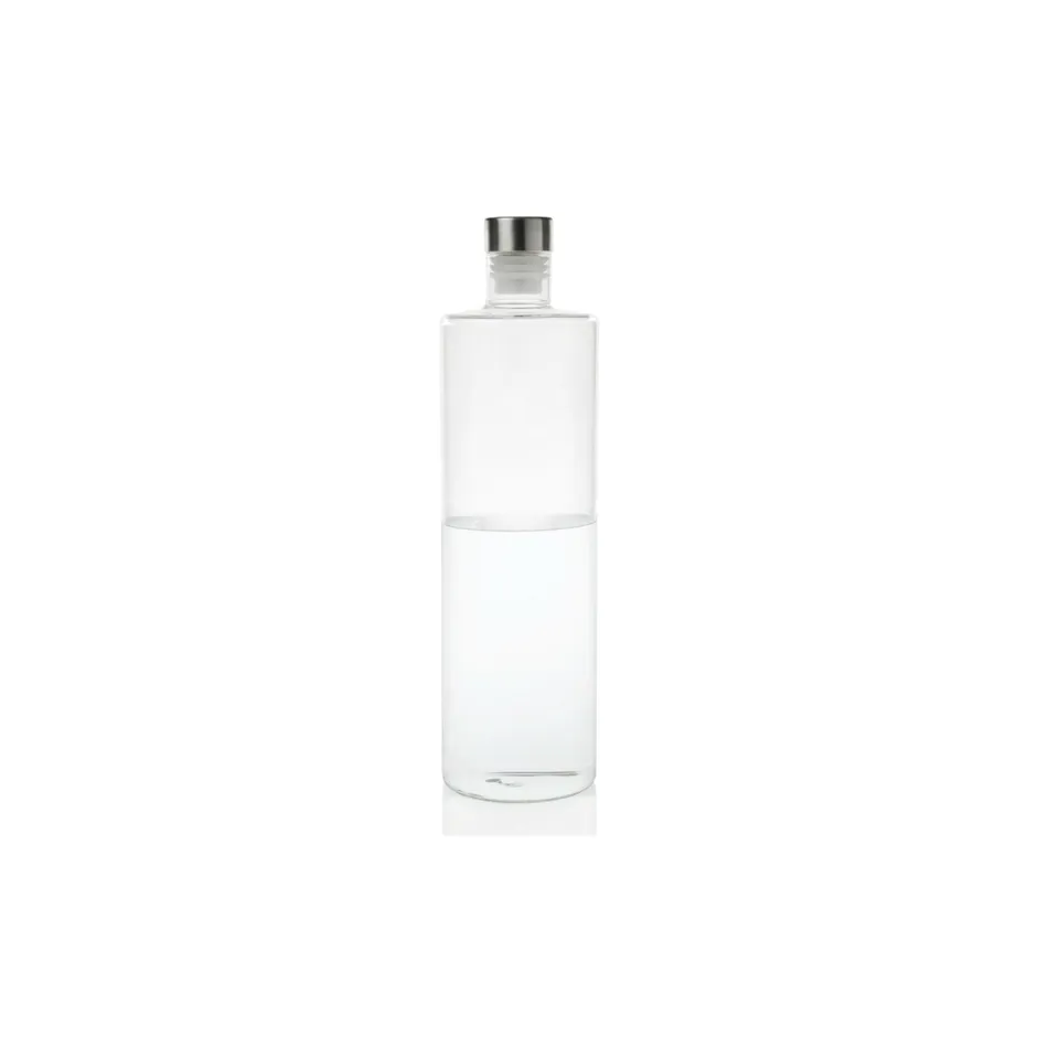 andrea-house-wasserflasche-glas-transparent-1-liter image 1