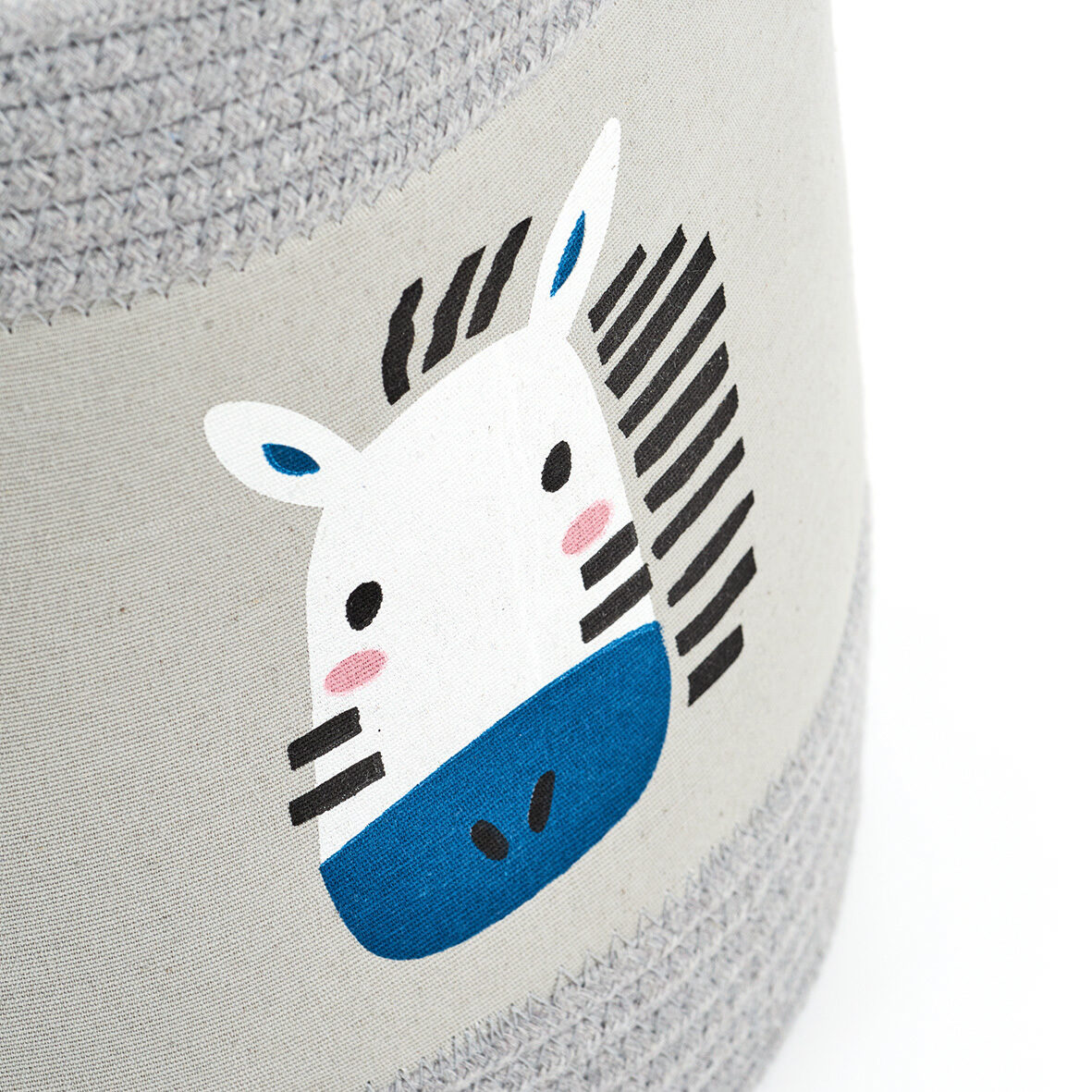 zeller-present-home-aufbewahrungskorb-zebra-stoff-kinder image 3