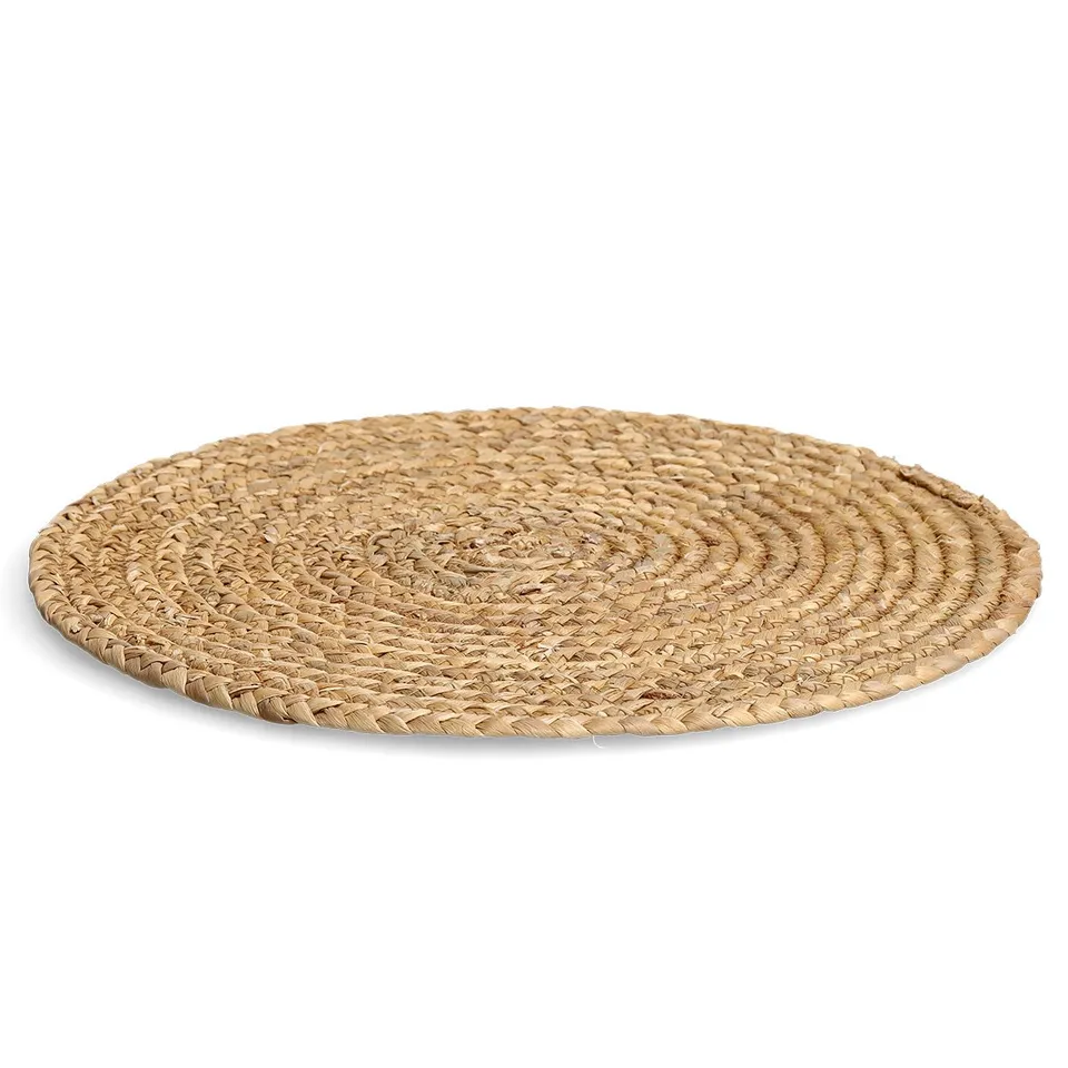 zeller-present-table-platzset-wasserhyazinthe-natur-38-cm-rund image 1