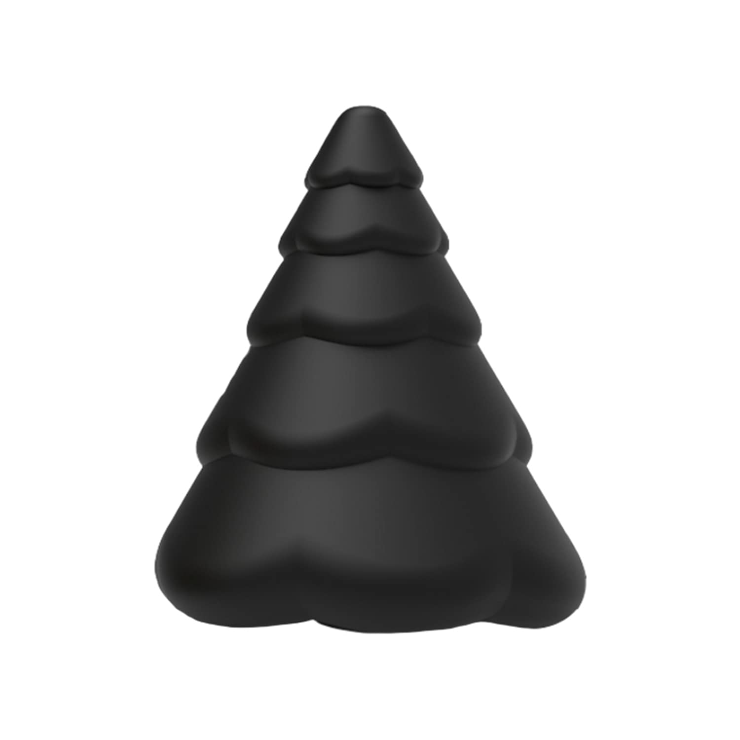 cooee-design-snowy-20-cm-weihnachtsbaum-keramik-schwarz image 1