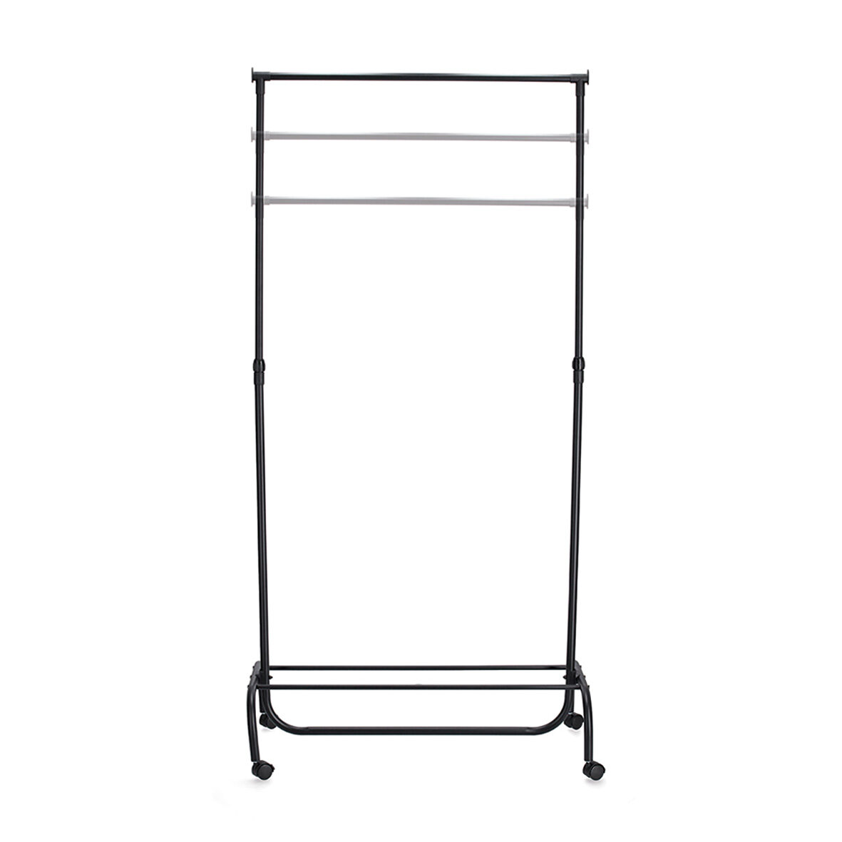 zeller-present-home-living-rollkleiderst-nder-schwarz-h-henverstellbar image 4